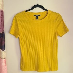 F21 Mustard Yellow Tee